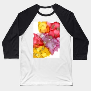 Summer Flowers :: Patterns and Textures Baseball T-Shirt